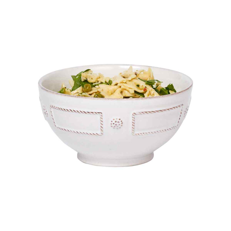 Berry & Thread French Panel Cereal Bowl, Whitewash