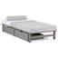 Pallet bed 90 x 200cm with bed frame-865042050-865042048