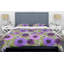 Ensemble de housse de couette à fleurs en monochrome rétro mid-century-138870838-48184867