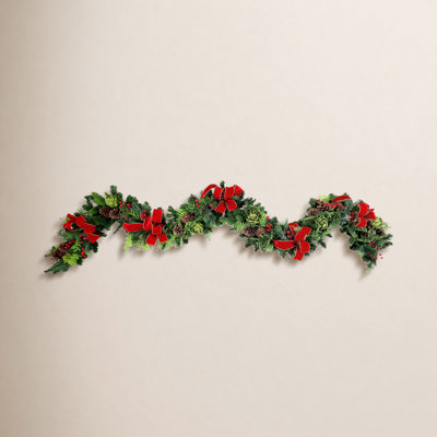 108" Berry Christmas Garland