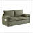 Sleeper Sofa Bed  3-in-1 Adjustable Sleeper with Pullout Bed-580620522