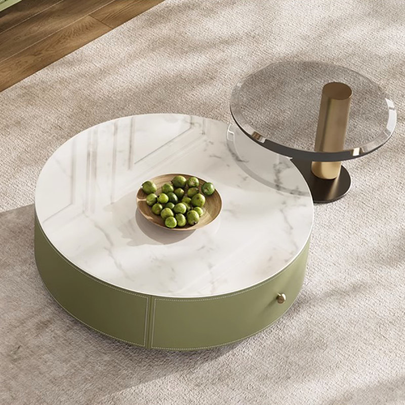 Table basse Light Luxury, H 14,6 po x L 35,4 po x l 35,4 po