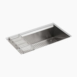8 Degree™ 33" L x 18" W x 10" D Undermount Large Single-Bowl Kitchen Sink