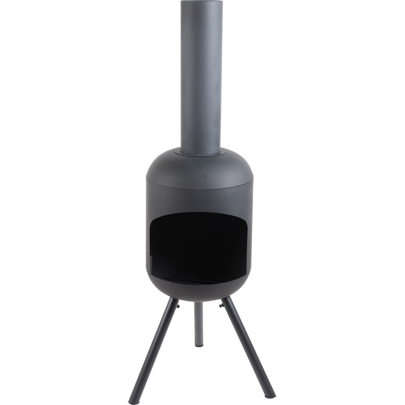Fuego Novelty Clay Wood Burning Smokeless Chimnea