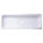 48" Fireclay Rectangular Trough Bathroom Sink