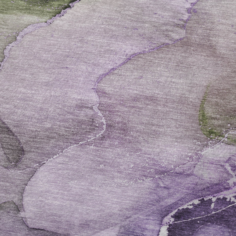 Jeté en sherpa Addison, Mauve