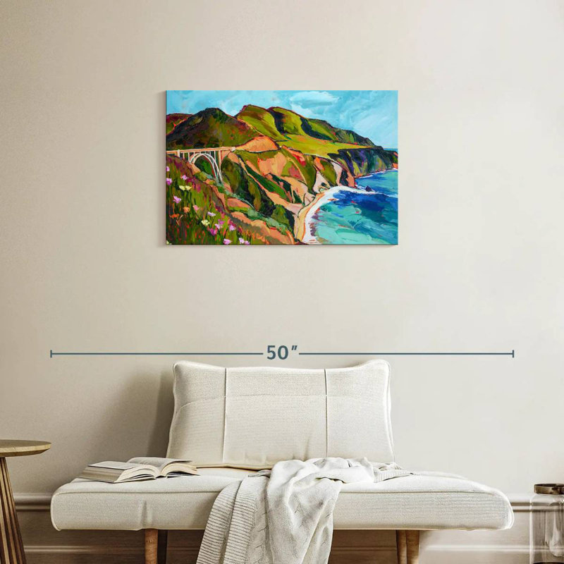 California Road, 20" H x 30" W