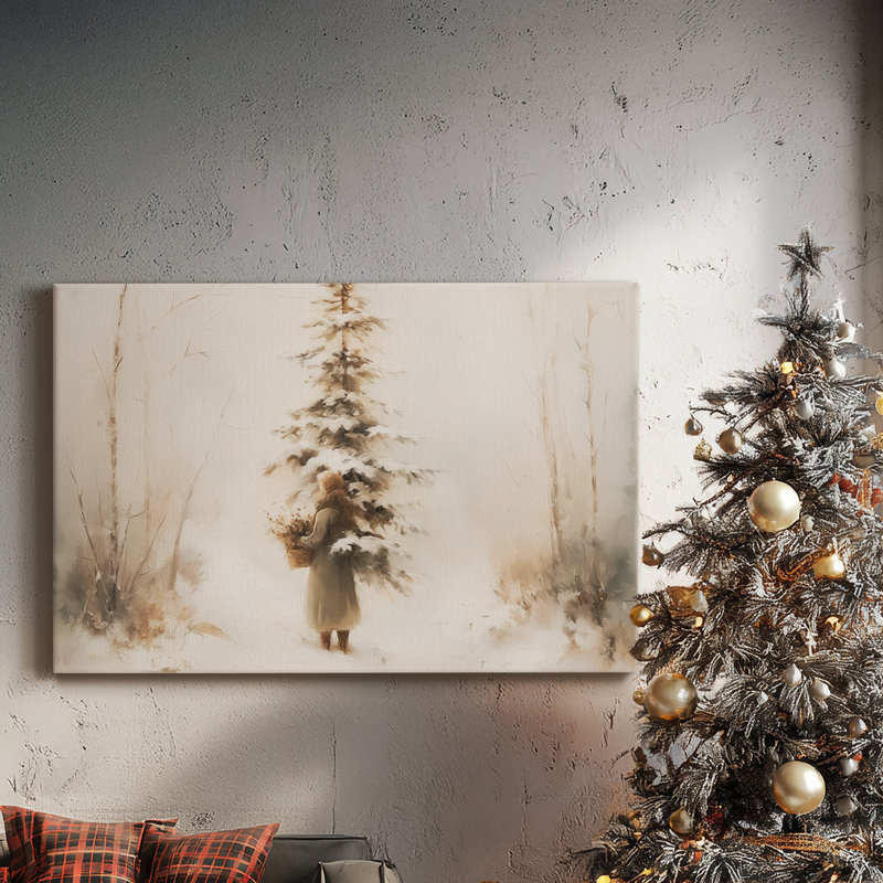 Toile tendue Frostlit Star Lane-Premium Gallery, H 12 po x l 18 po