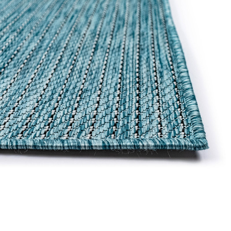 Ashwin Machine Woven Indoor/Outdoor Rug, Rectangle 3'3" x 4'11"