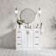 Ensemble de meuble-lavabo simple avec plateau en quartz ARIEL Kellie-99405089-124984830