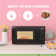 Living And Home 44cm 20m³ L External Accent Microwave with Sensor Cooking and Air Frying Capability