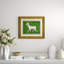 Vallaurus In Green Giclee Print by Dana Gibson