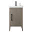 Ensemble de meuble-lavabo simple 20 po avec plateau en céramique Chambery-95759525-119156863-94426582