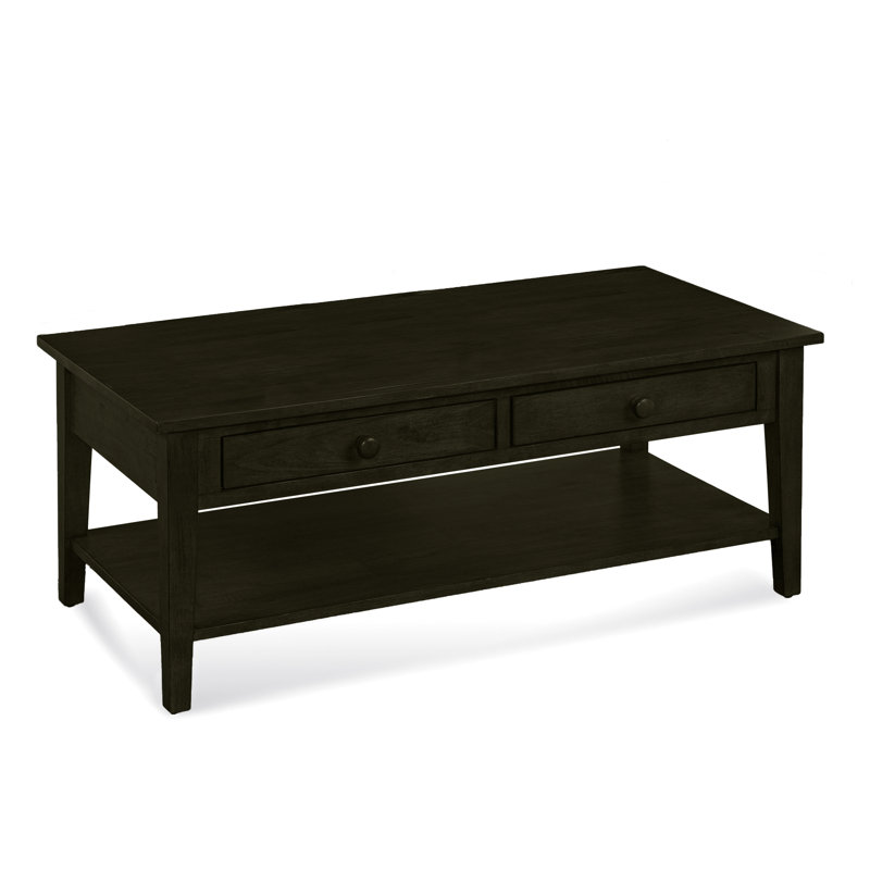 South Hampton Solid Wood Coffee Table, Java