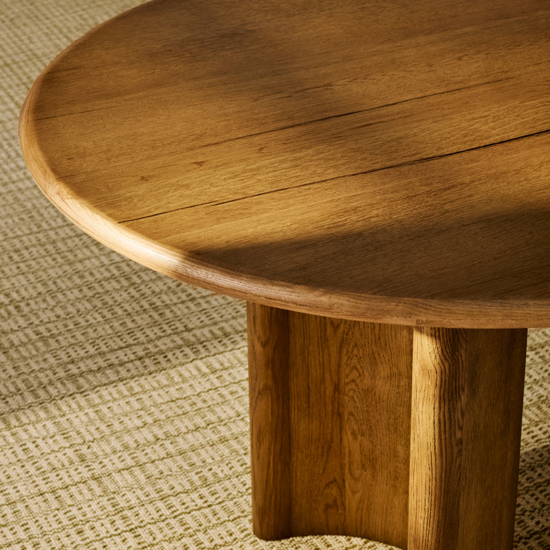 Paden Dining Table, 30" H x 94" W x 42" D, Sandy Acacia
