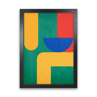 Abstract Pair Left Original B - Print on Canvas