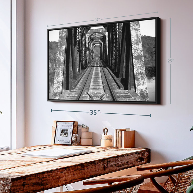 " Old Bridge ", 25" H x 37" W