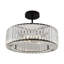 Crystal Semi Flush Mount