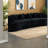 Compression Cloud Sectionals, 111.5 Inch Corduroy Modern Family Sofa