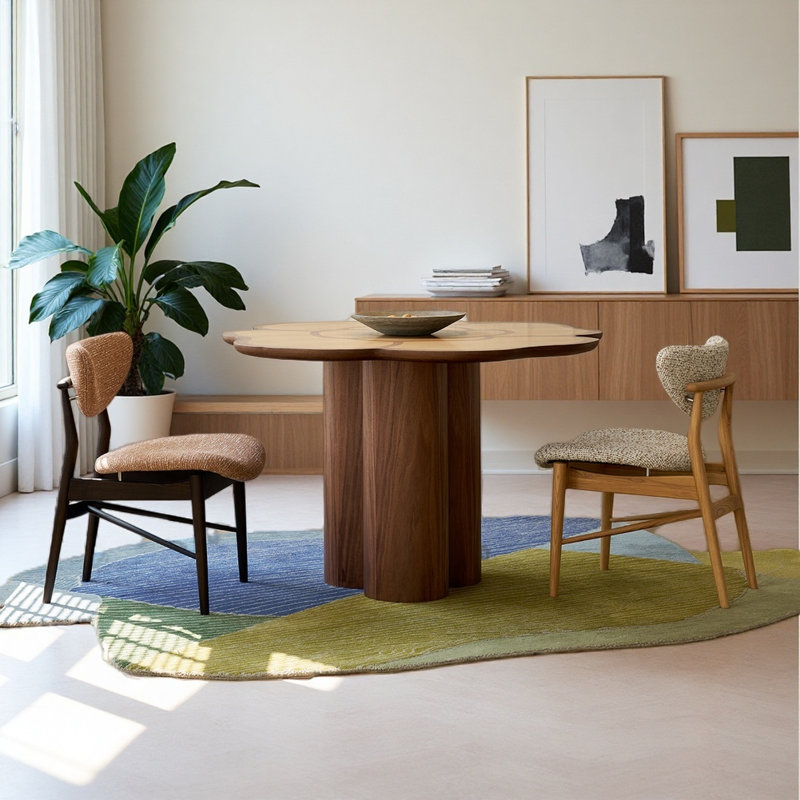 Table de salle à manger design français rétro