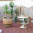 Napa Round Concrete Propane Smokeless Fire Column