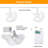 LED Star Moon IP43 Waterproof String Lights