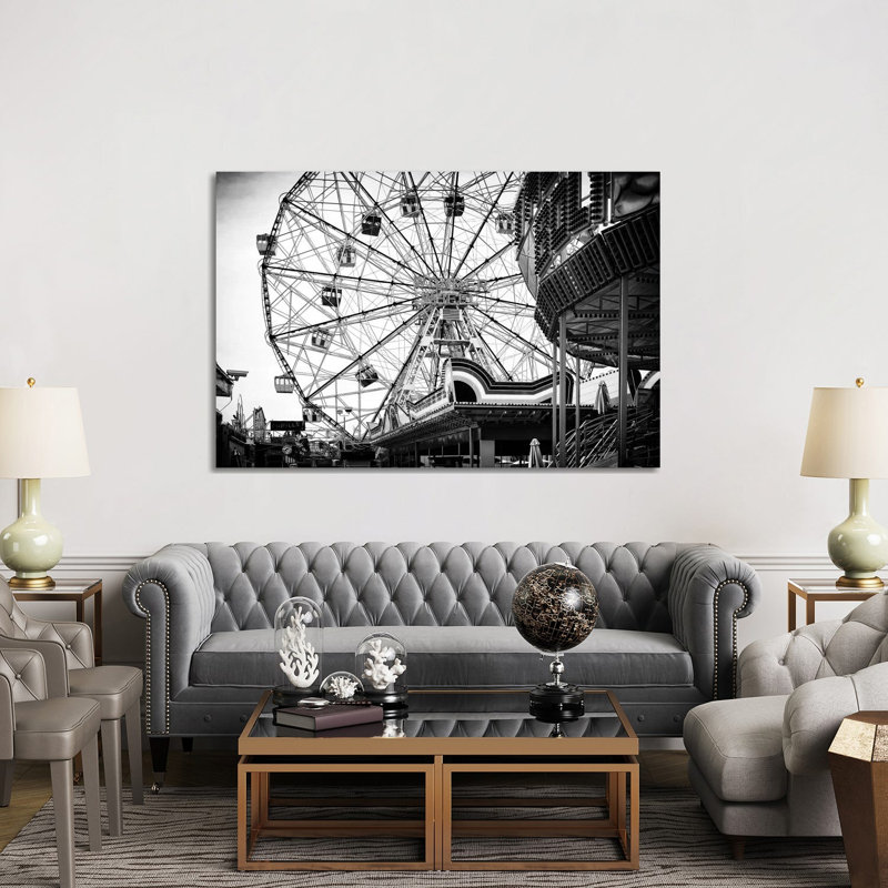 The Wonder Wheel by Philippe Hugonnard - Wrapped Canvas Print, 152.5 cm H x 101.5 cm W