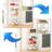 Manry 72" H x 23.2" W x 13.78" D Shelving Unit