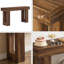 Console élégante, table d'appoint en bois-108686298