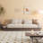 Grimpante 102.3" Upholstered Sleeper Cotton Linen Sofa Bed,Left and Right Installation-108998200