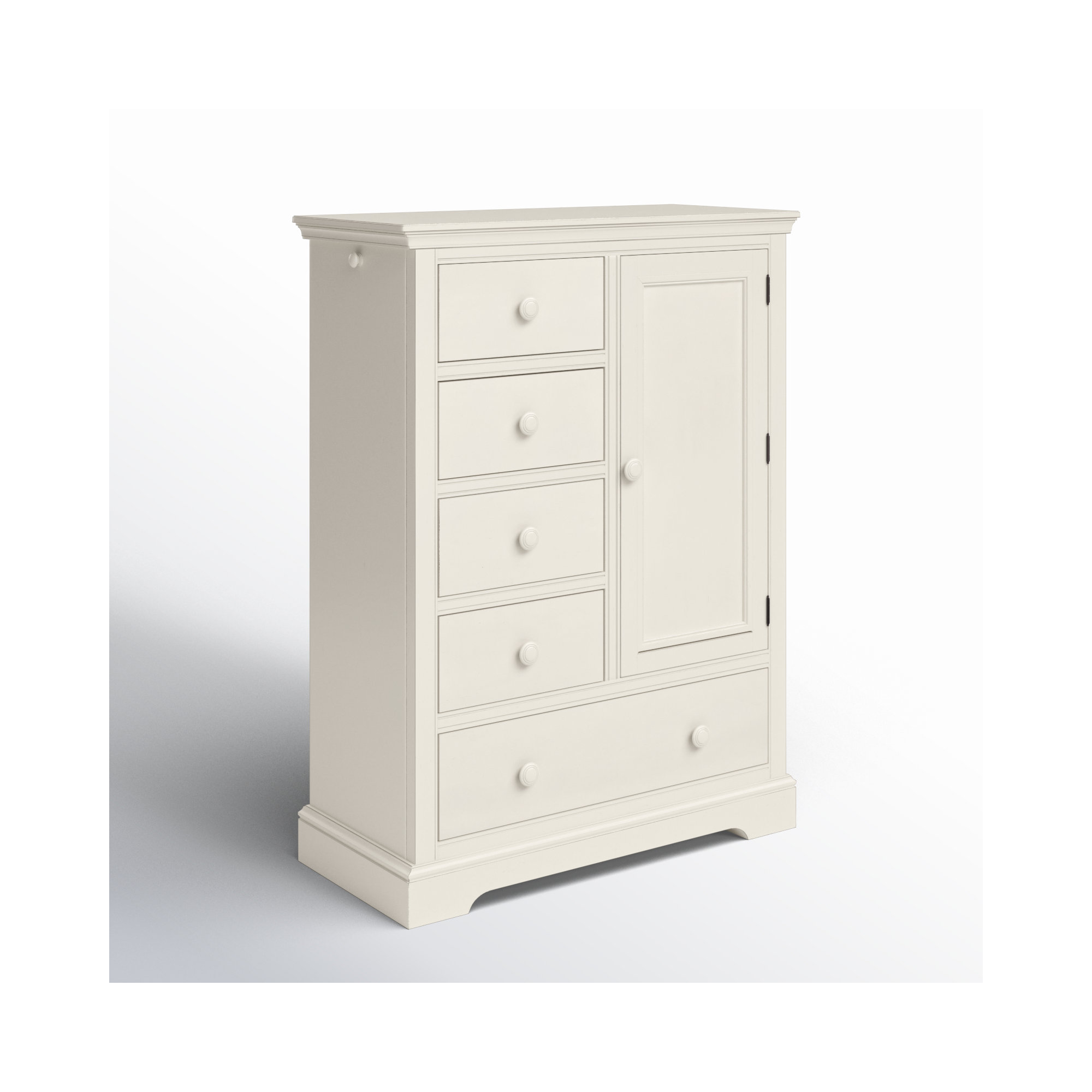 Charter Wood Chifferobe, Chalk