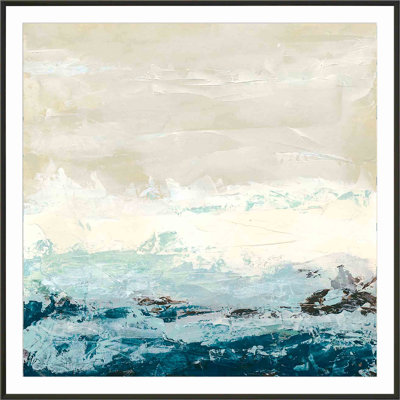 " Coastal Currents I " by June Erica Vess Painting Print