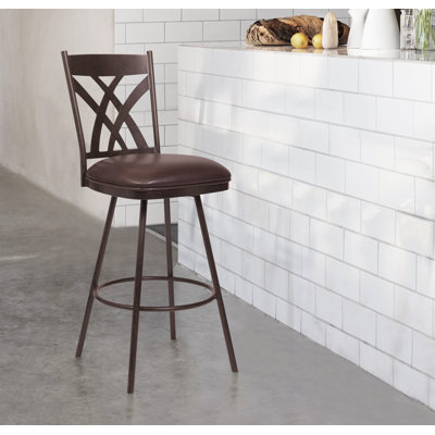 Tabouret de bar pivotant 26 po