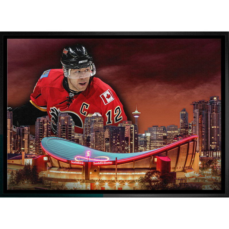 Toile encadrée Jarome Iginla 20 x 29