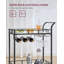 Aarnav Metal Bar Cart-1865292101
