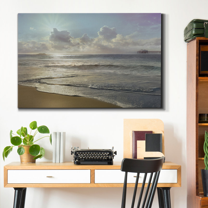 " Westside Beach ", 40" H x 60" W x 1" D