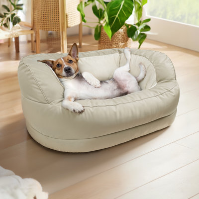 Man Friend Comfort Waterproof Orthopedic Foam Dog Bed for Large Dogs dog couche
