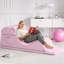  Chaise de yoga 2 en 1 pliable avec housse amovible lavable, méridienne ergonomique et banc de lit pour Home Studio-1974441813