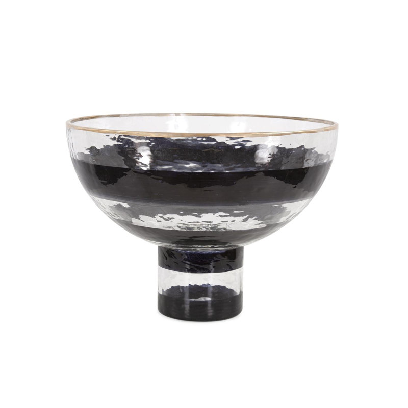 Bol en verre à piédestal Vector