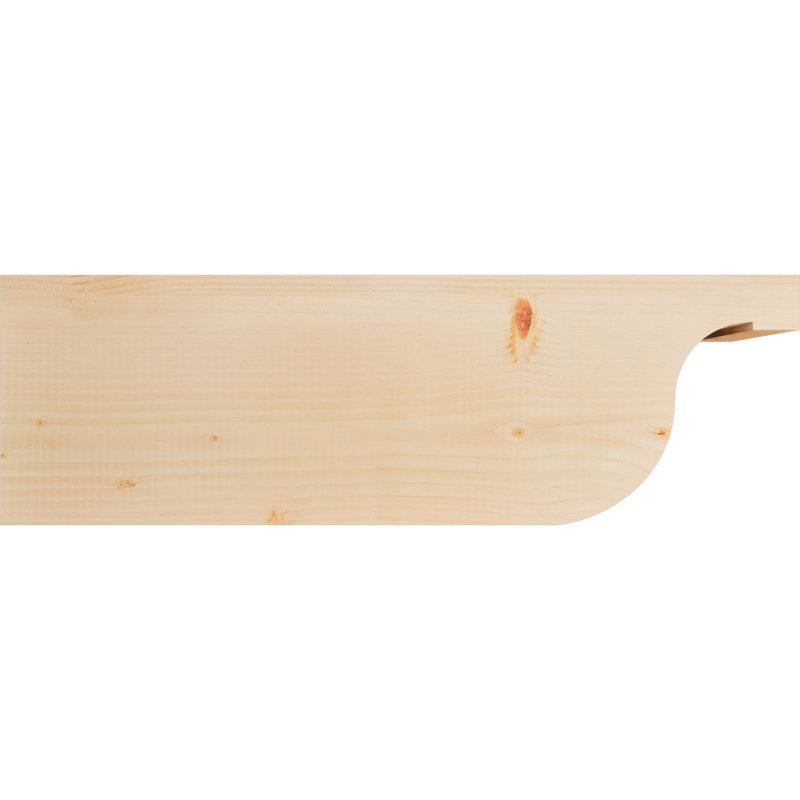 Queue de chevron lisse Del Monte, Sapin de Douglas, H 10 po x l 5 1/2 po x L 32 po