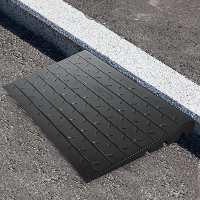 VEVOR Plastic 24'' L Threshold Ramp, 2.6" H x 41.8" W x 24" L
