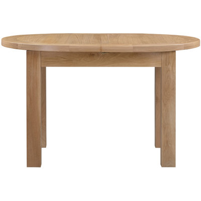 Forelli Extendable Oak Oval Dining Table