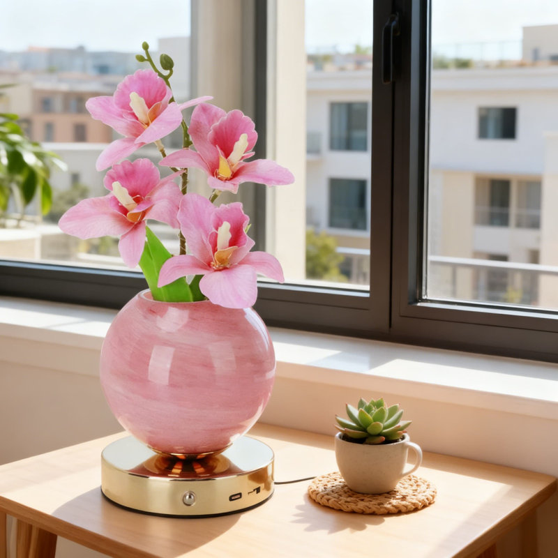 Lampe de table rechargeable Orchid