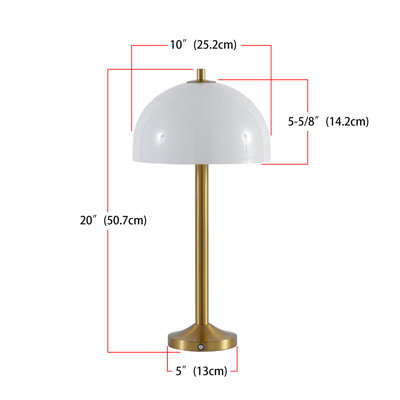 Glass Lamp Base