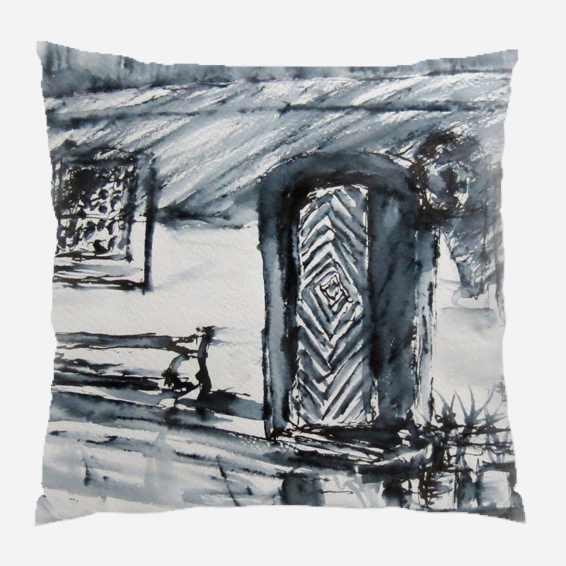 Coussin décoratif, Microsuède, Intérieur