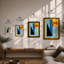 Abstraction Geometric - Print-991065037-991065075