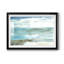 «Shimmering Shore Macro», reproduction encadrée de qualité supérieure - prête à être accrochée-2058066285-2058066284