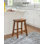 Tabouret de bar et de comptoir en bois massif Forsyth
