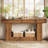 63" Solid Wood Console Table