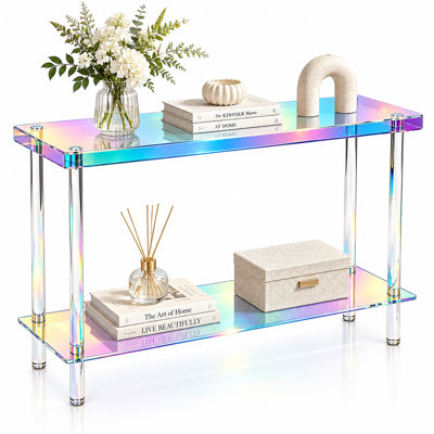 Iridescent Console Table